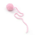 Interactive cat toy - colorful wool ball for entertaining and cleaning the teeth of cats and