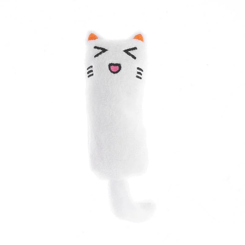Interactive Catnip Plush Toy for Cats & Kittens – Crinkle Rustle Sound & Teeth Grinding Pillows